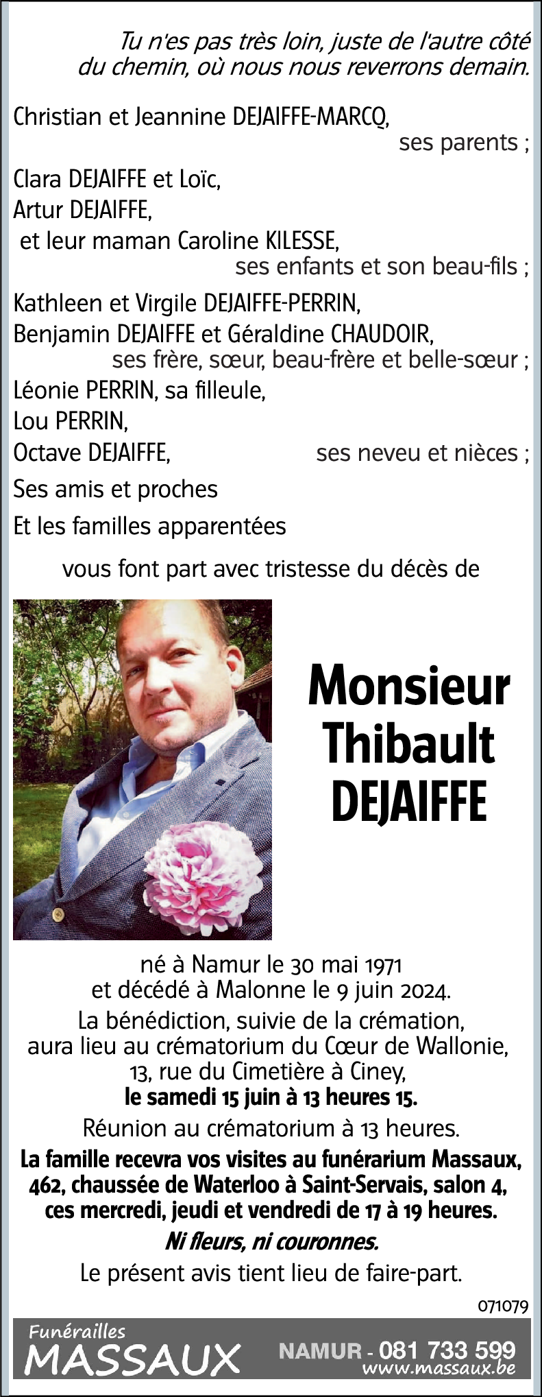 Thibault DEJAIFFE