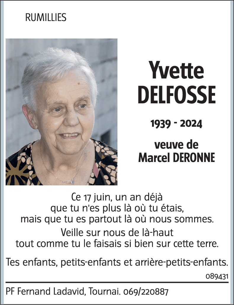 Yvette DELFOSSE
