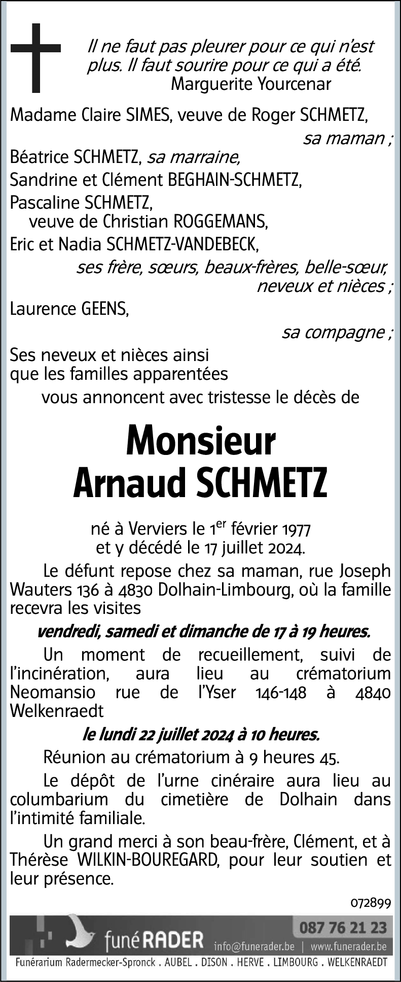 Arnaud SCHMETZ