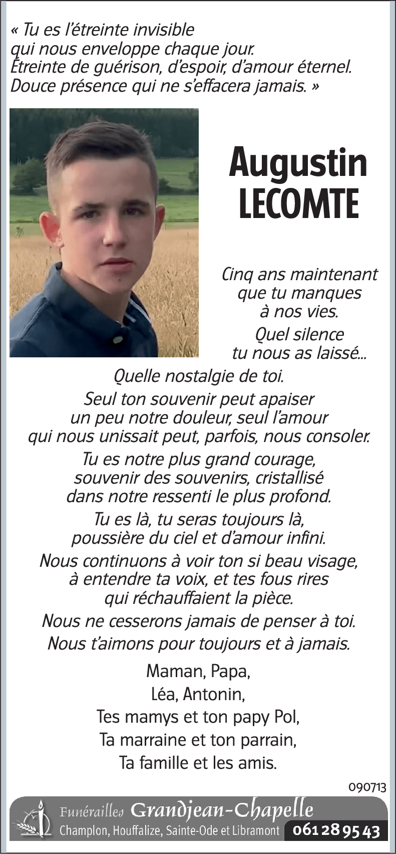Augustin LECOMTE