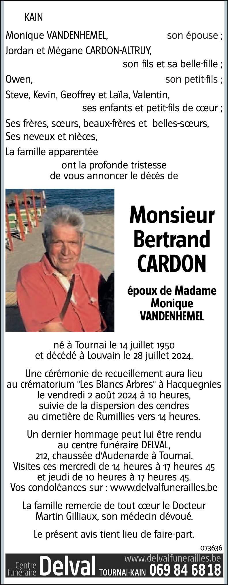 Bertrand CARDON