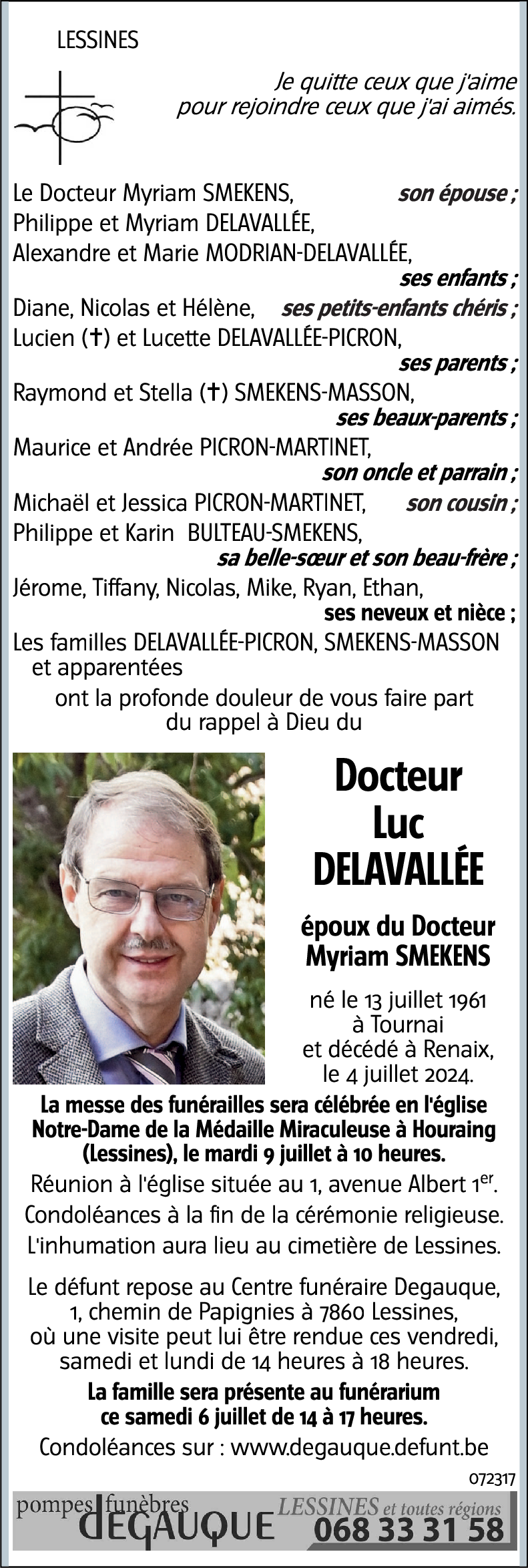 Docteur Luc DELAVALLÉE