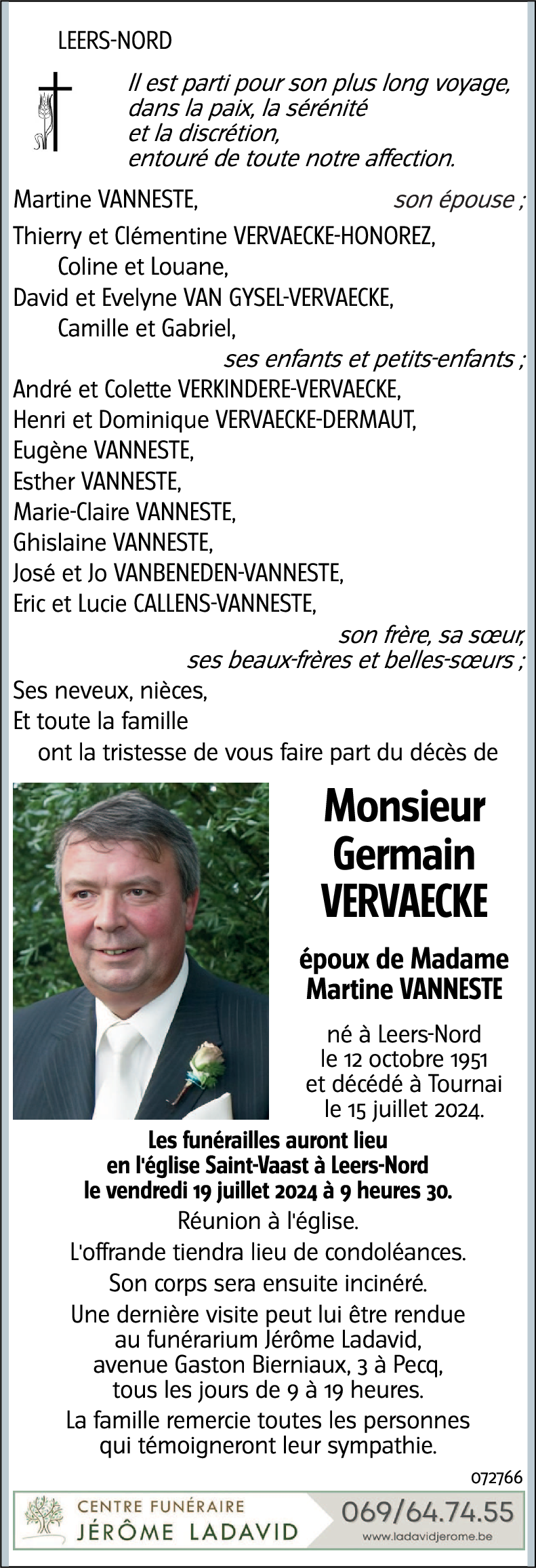 Germain VERVAECKE