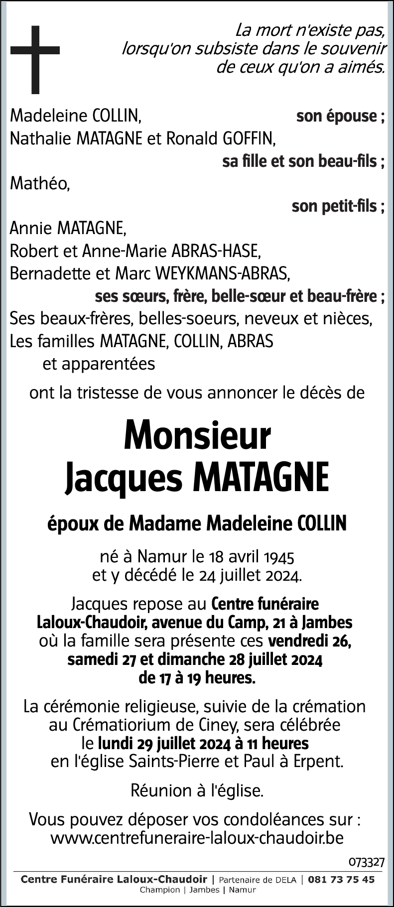 Jacques MATAGNE