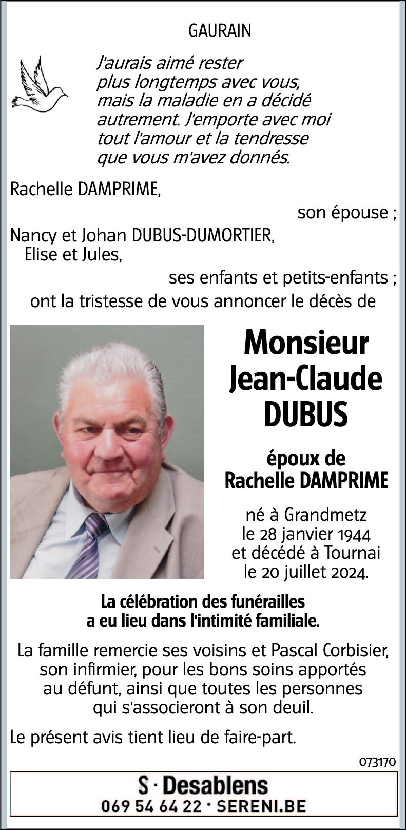 Jean-Claude Dubus