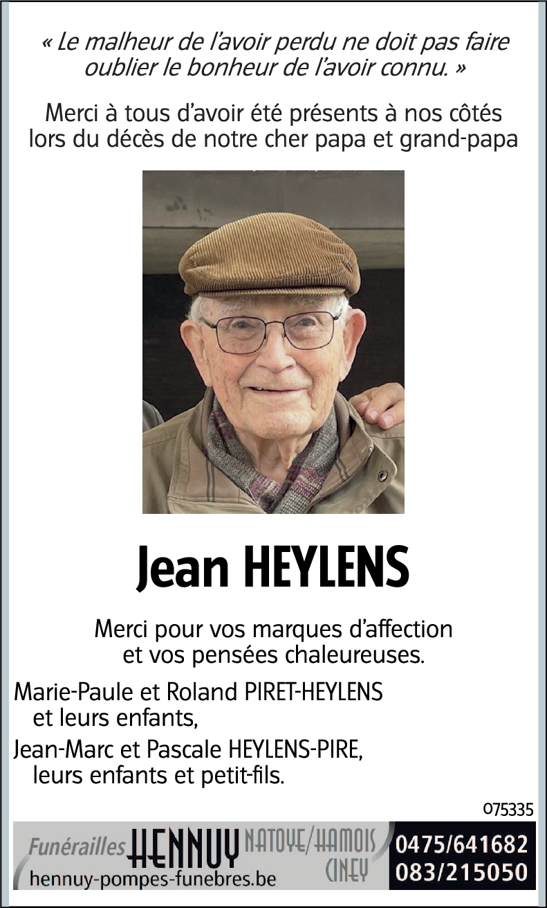 Jean HEYLENS