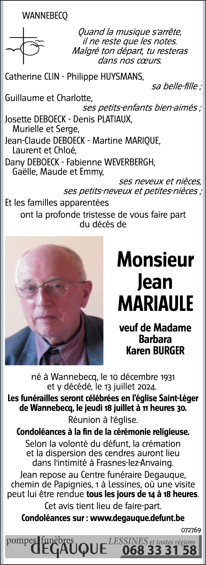 Jean MARIAULE