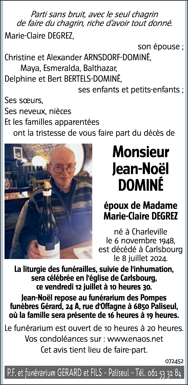 Jean-Noël DOMINÉ