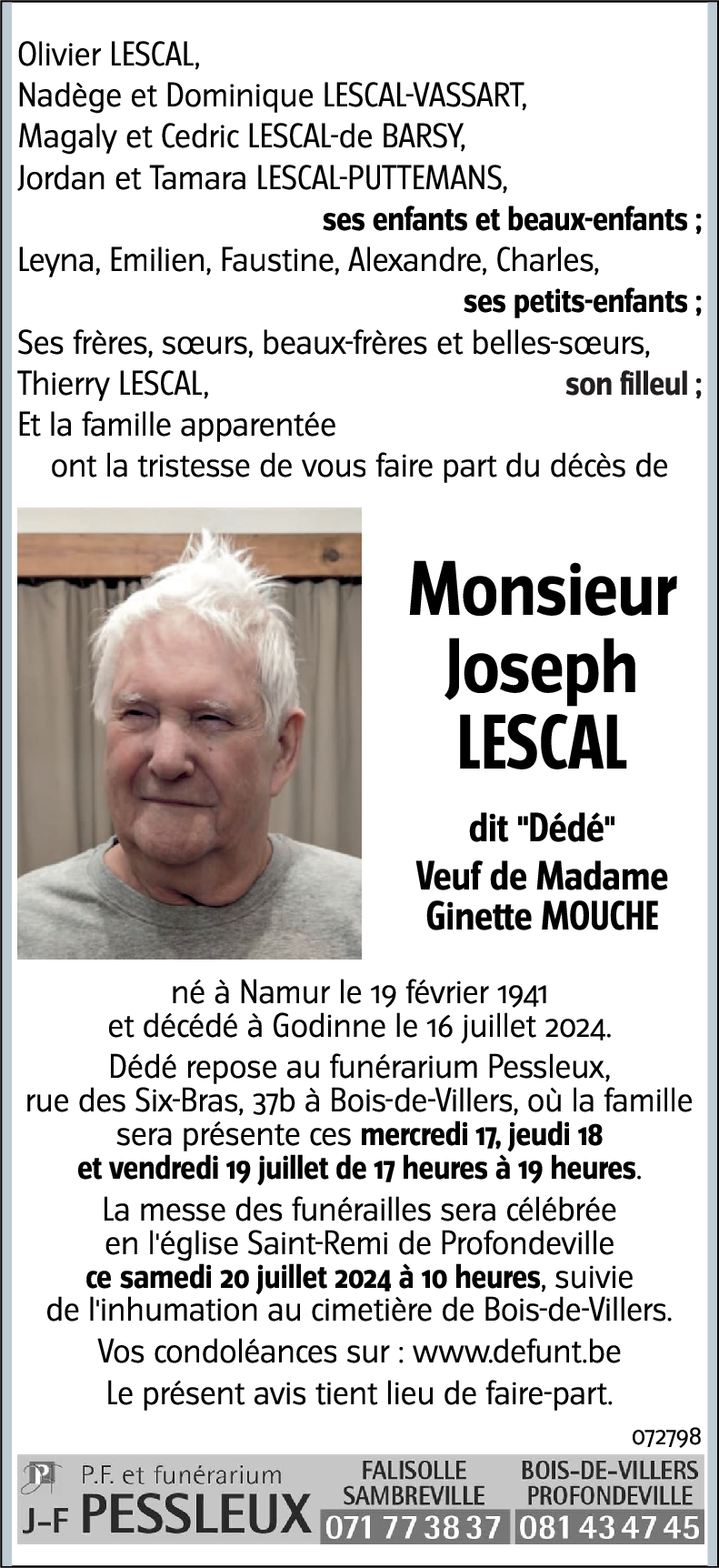 Joseph LESCAL