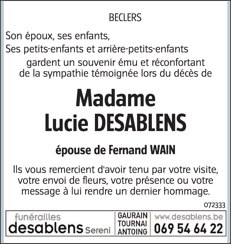 Lucie DESABLENS