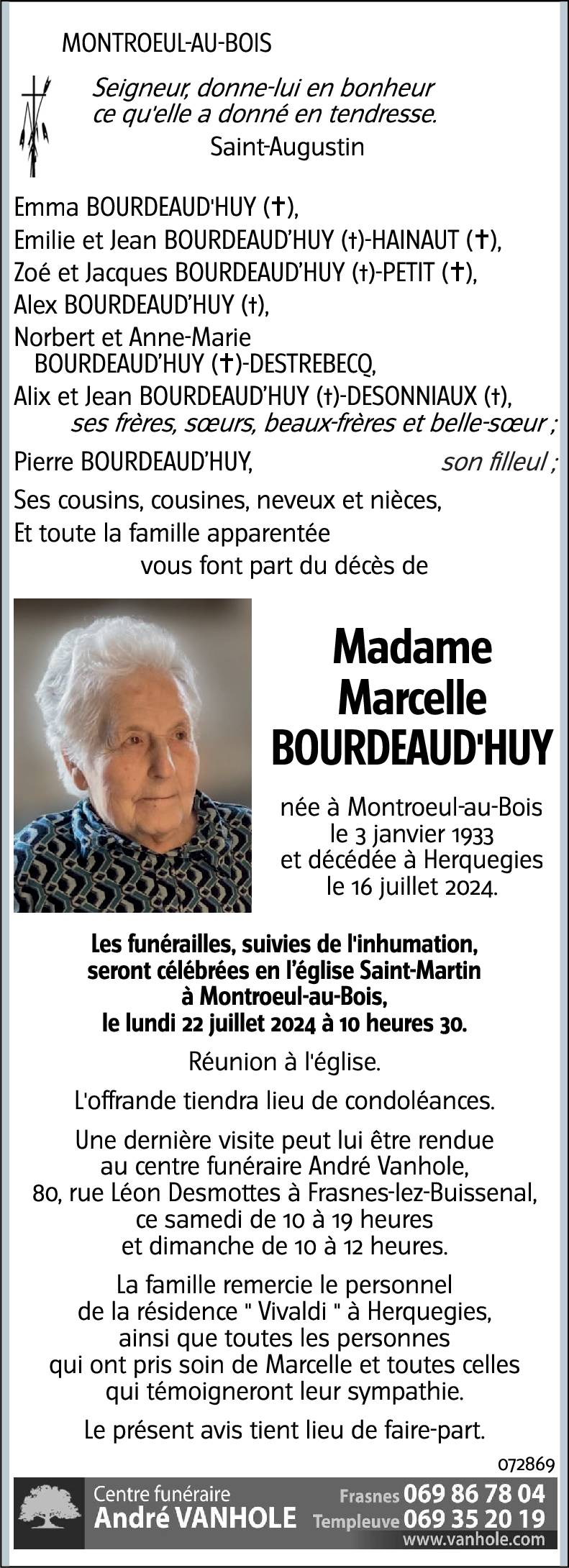 Marcelle BOURDEAUD'HUY