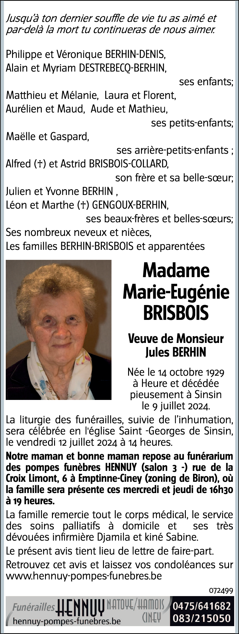 Marie-Eugénie BRISBOIS