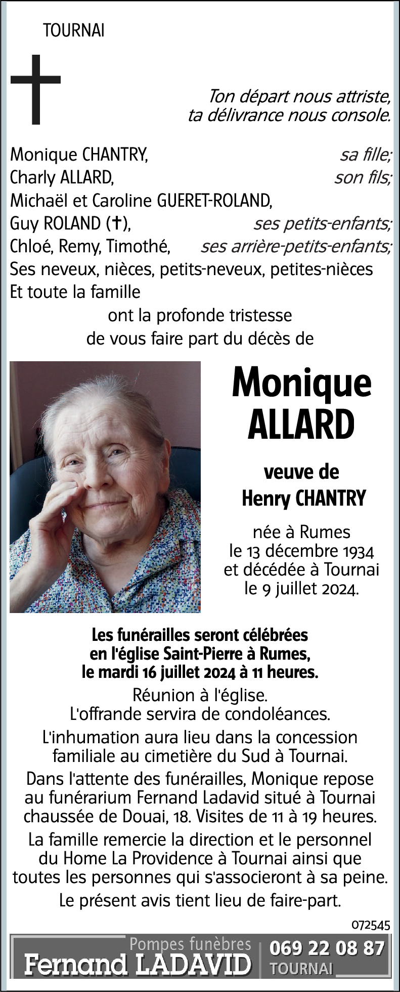Monique ALLARD