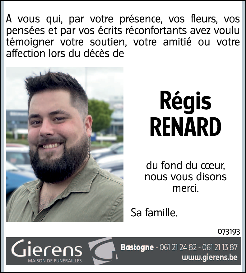 Régis RENARD