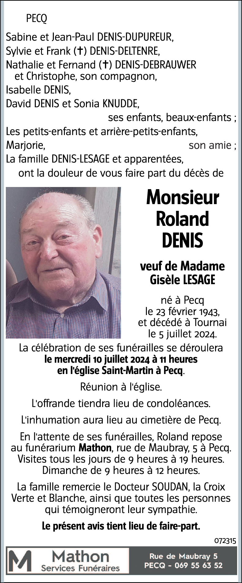 Roland Denis