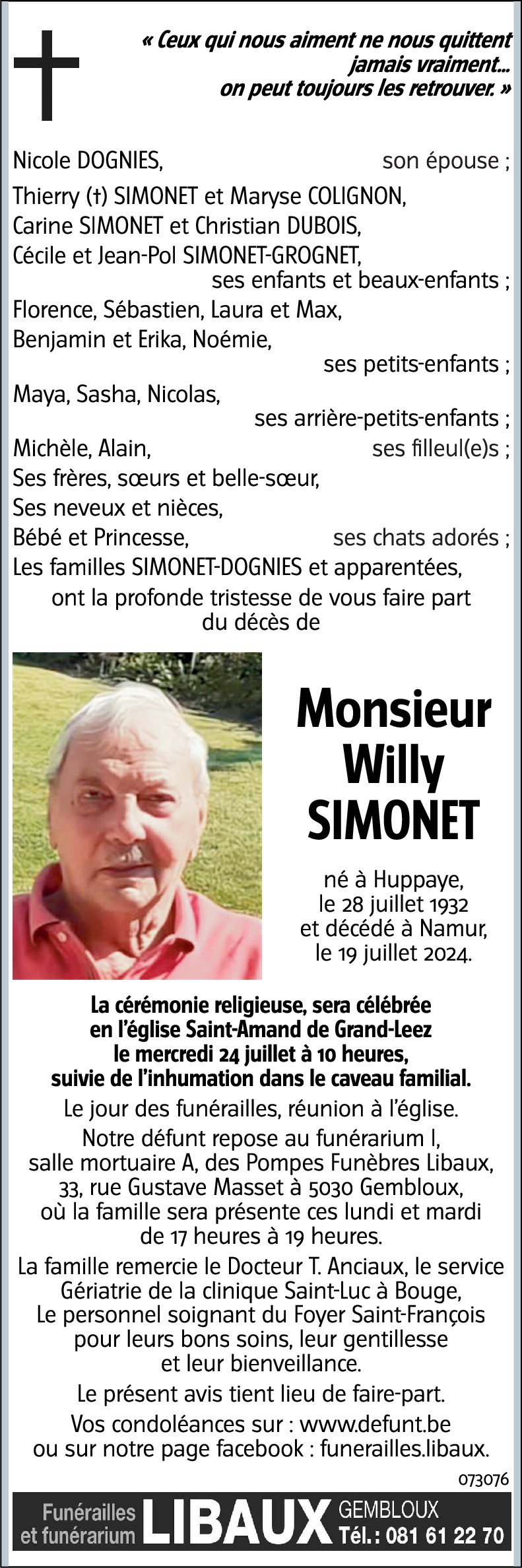 Willy SIMONET