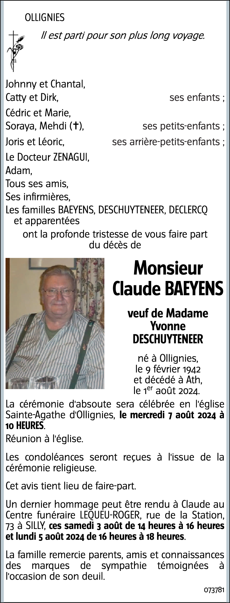 Claude BAEYENS