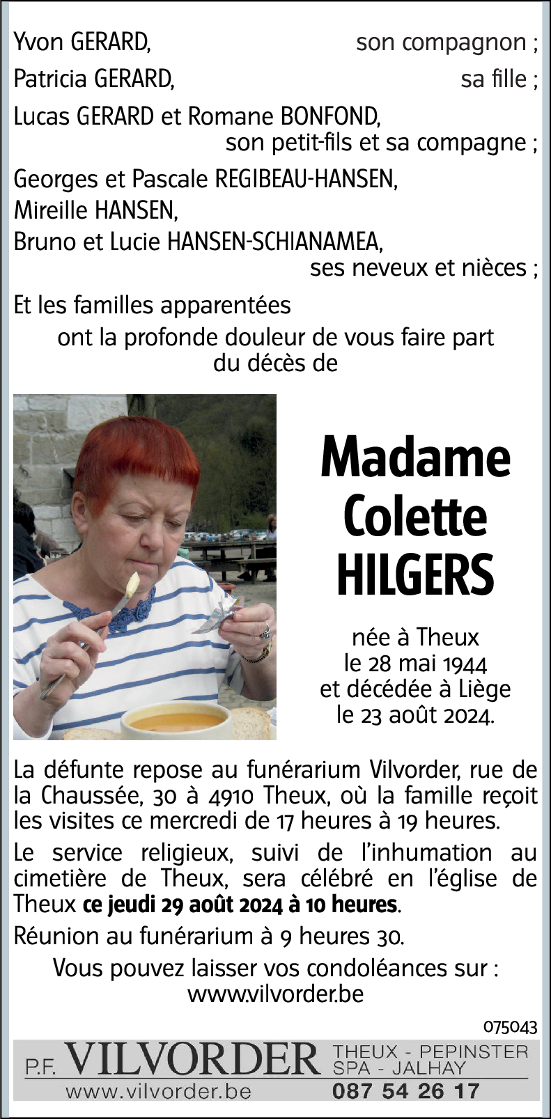 Colette HILGERS