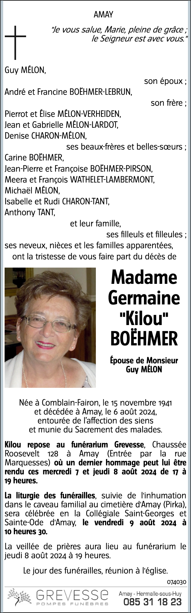 Germaine 'Kilou' BOËHMER