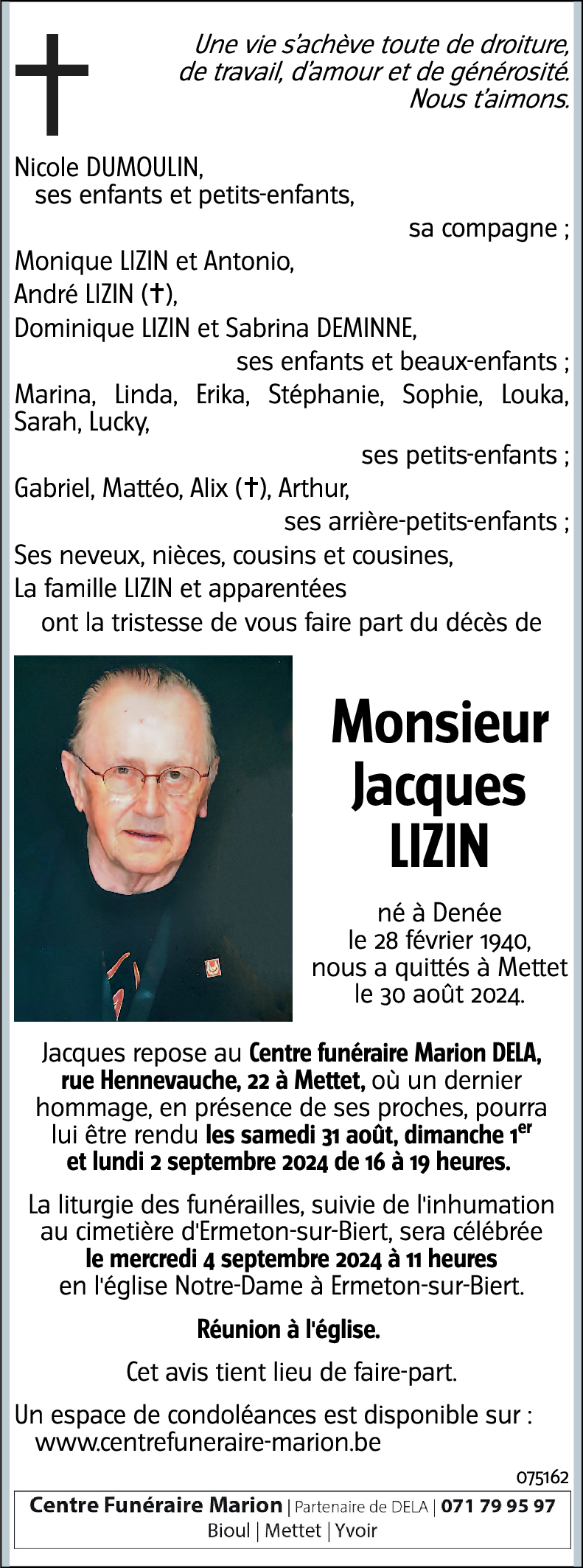 Jacques LIZIN