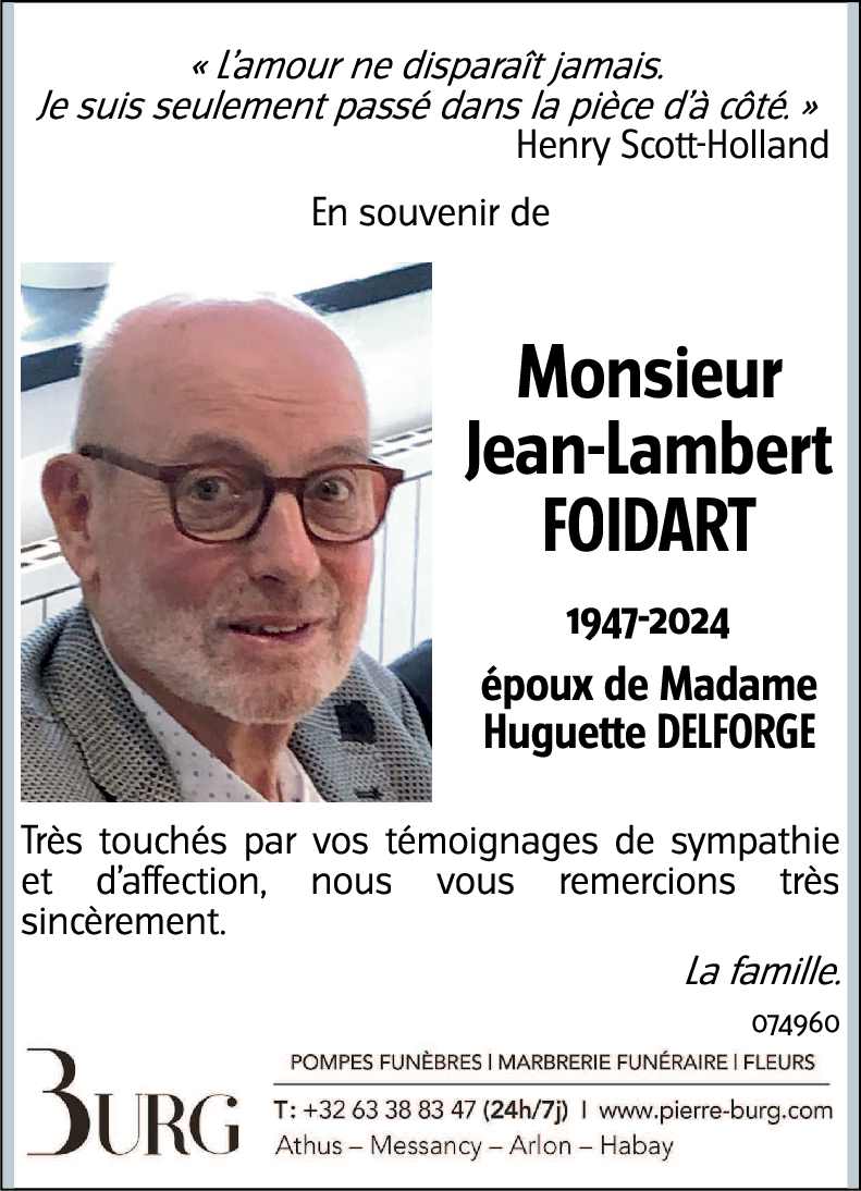 Jean-Lambert FOIDART