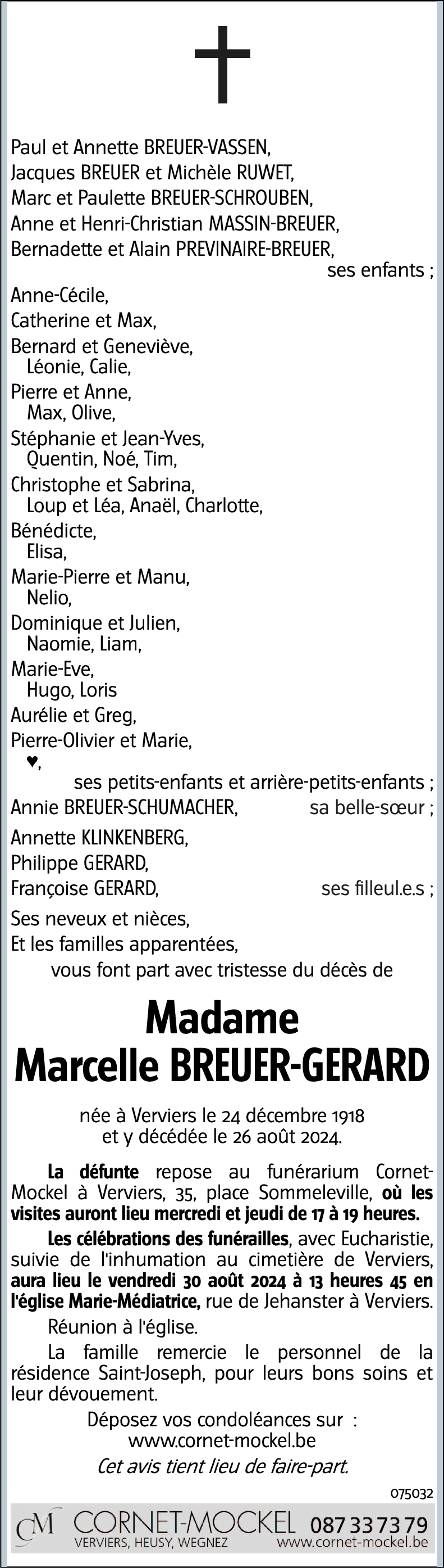 Marcelle BREUER-GERARD