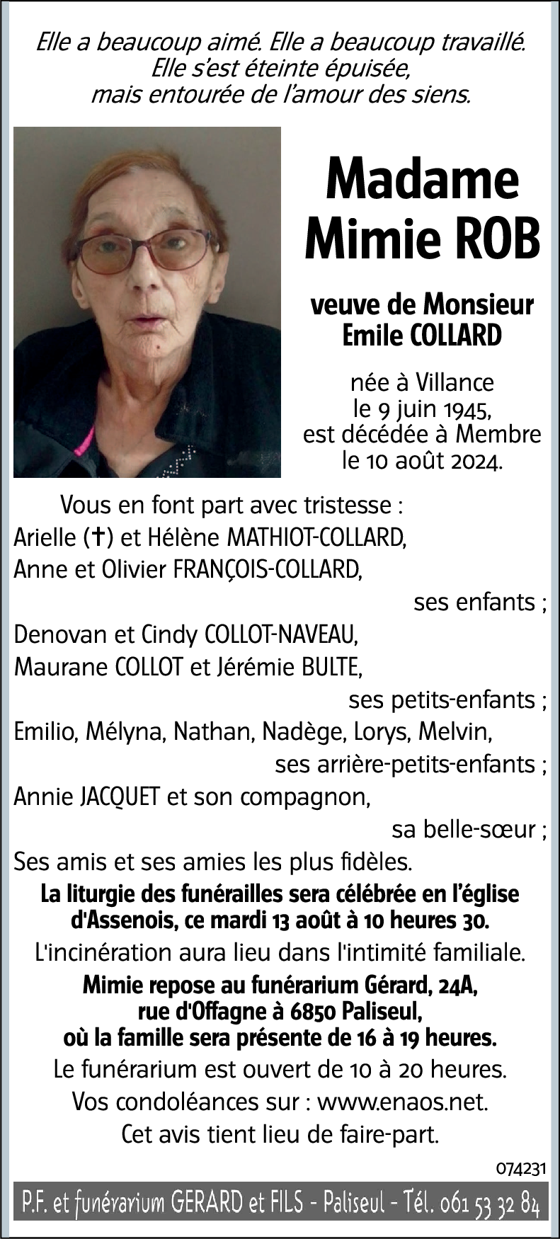 Mimie ROB