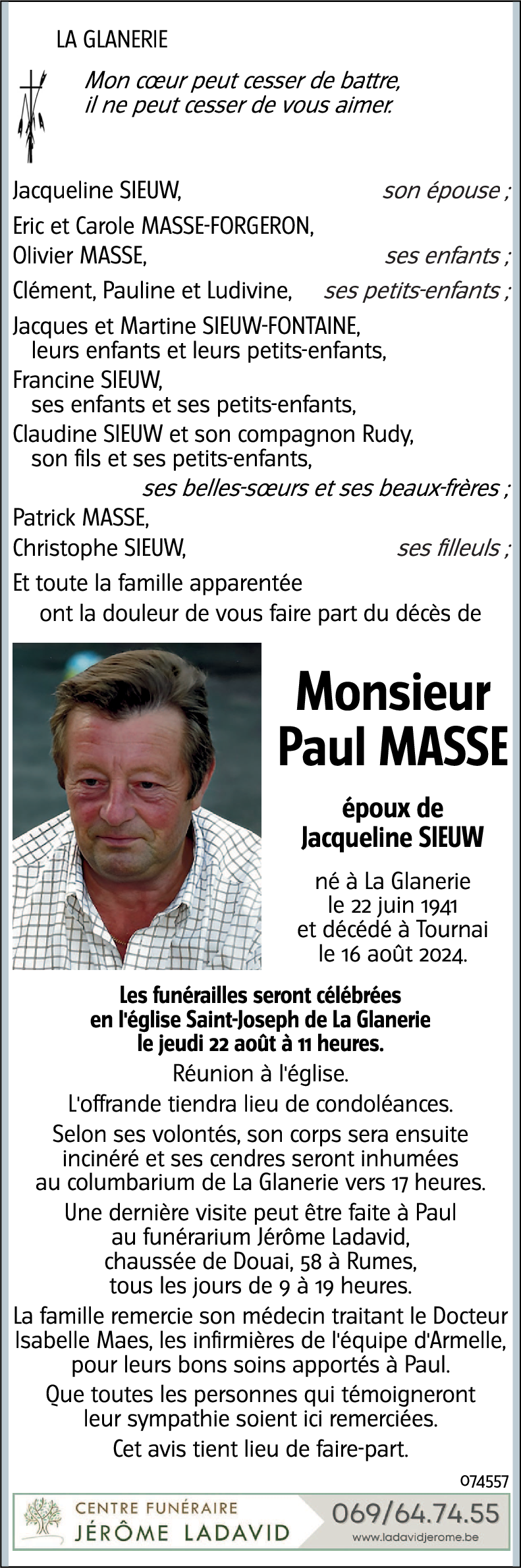 Paul MASSE