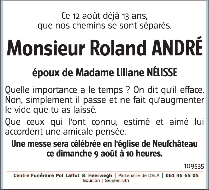Roland ANDRÉ