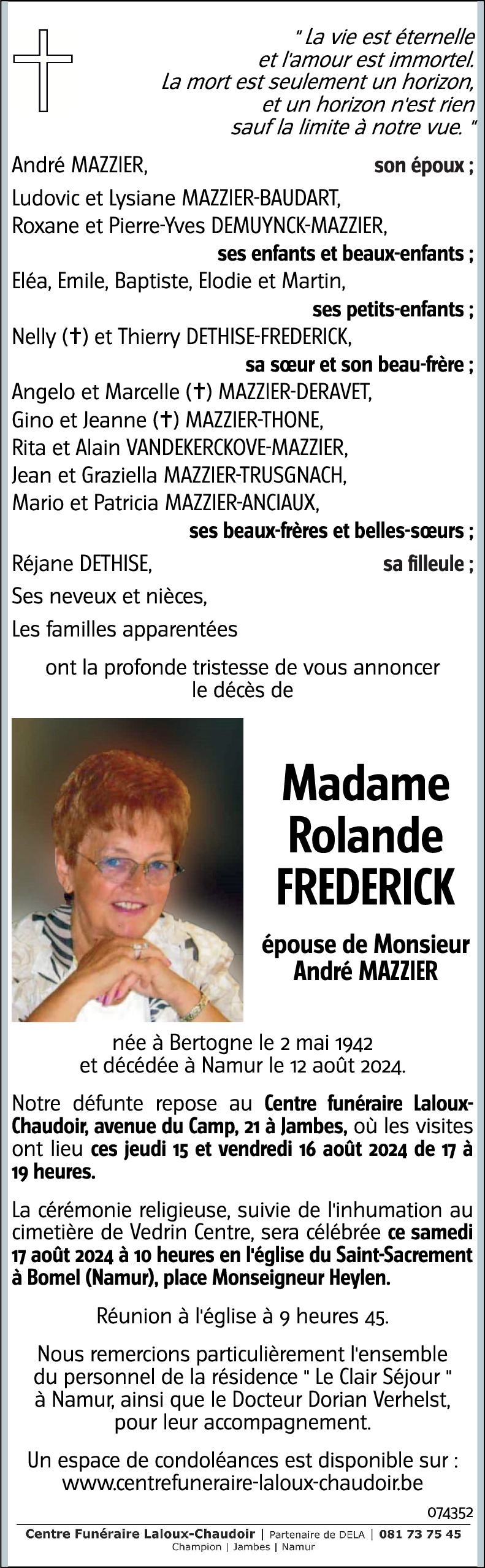 Rolande FREDERICK