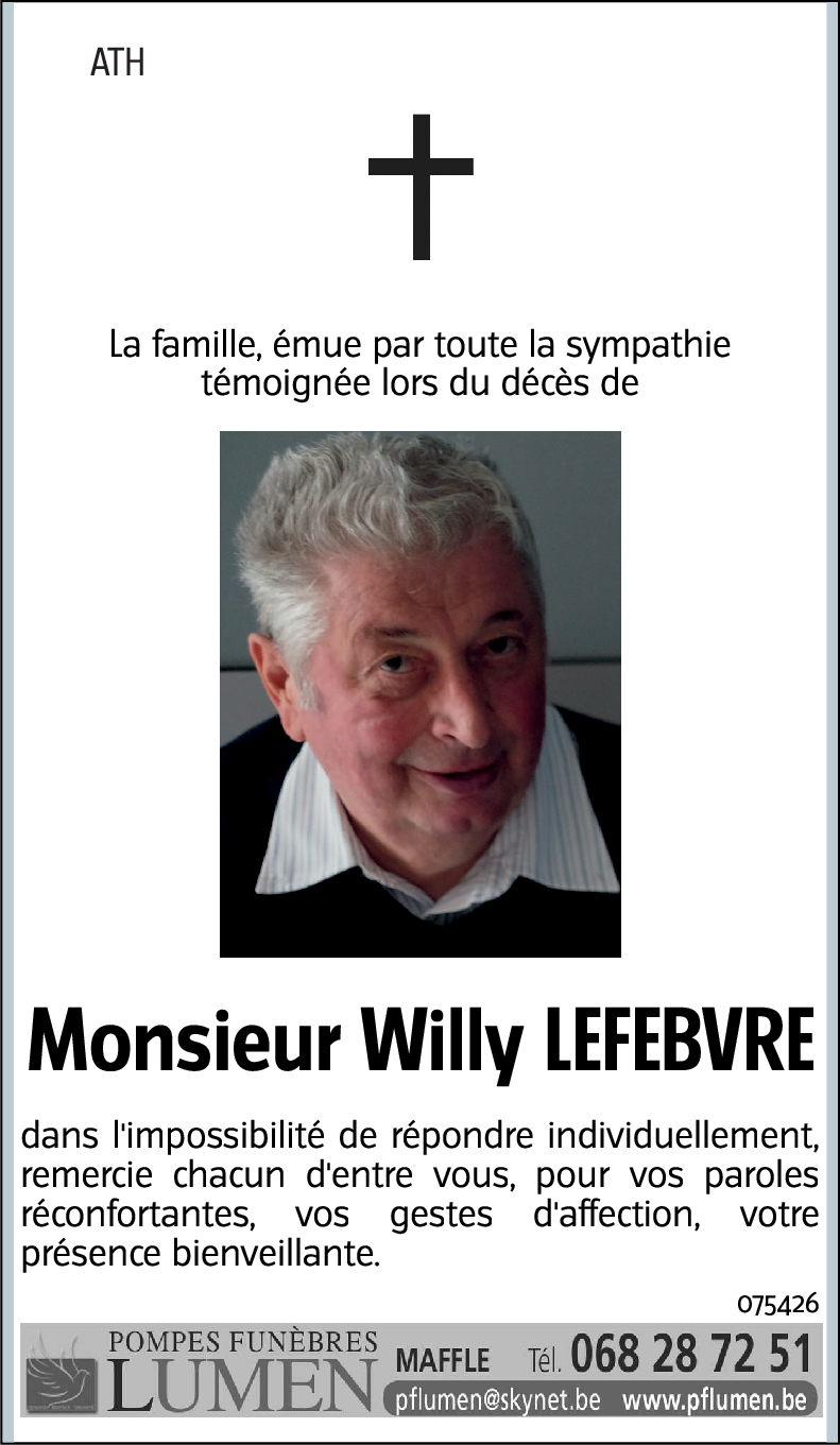 Willy LEFEBVRE