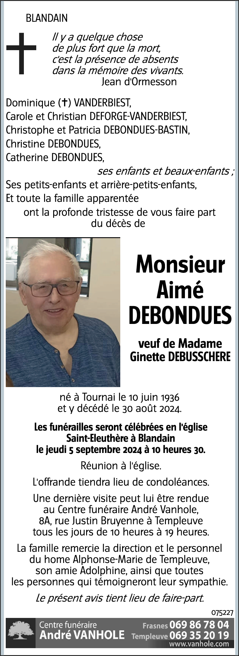 Aimé DEBONDUES