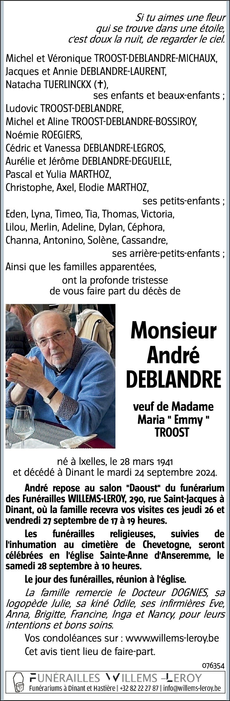 André DEBLANDRE