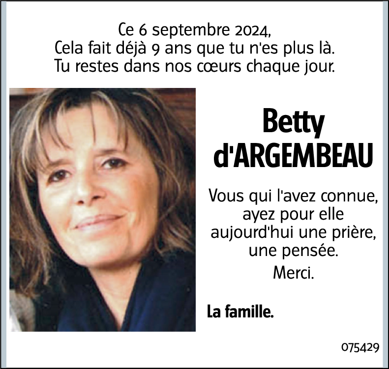 Betty d'ARGEMBEAU