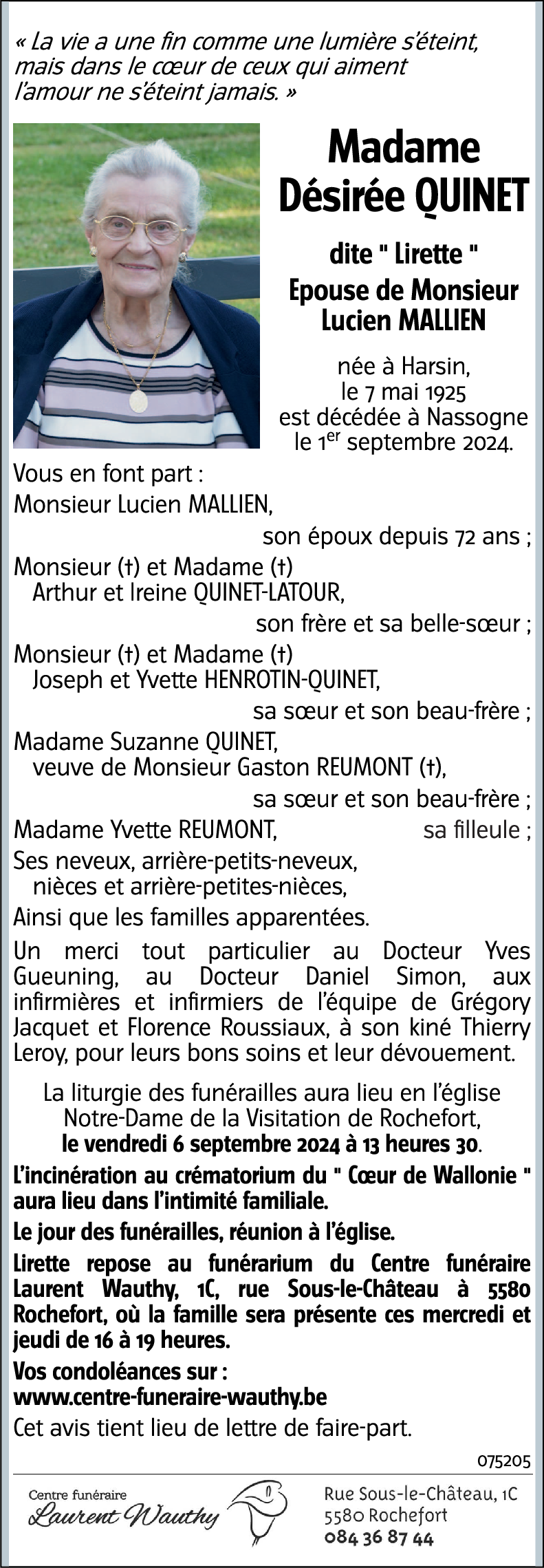 Désirée Quinet