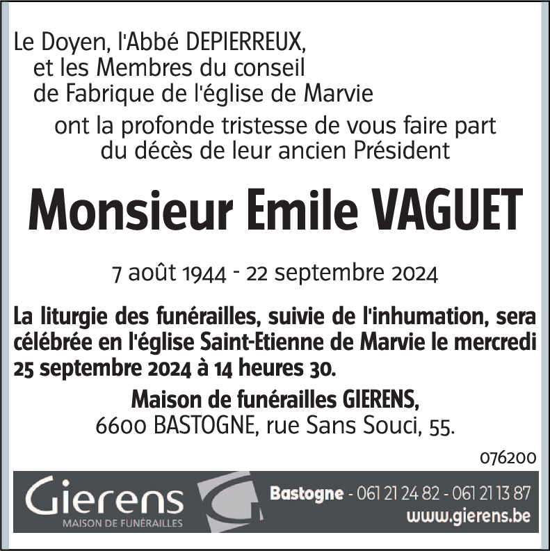 Emile VAGUET