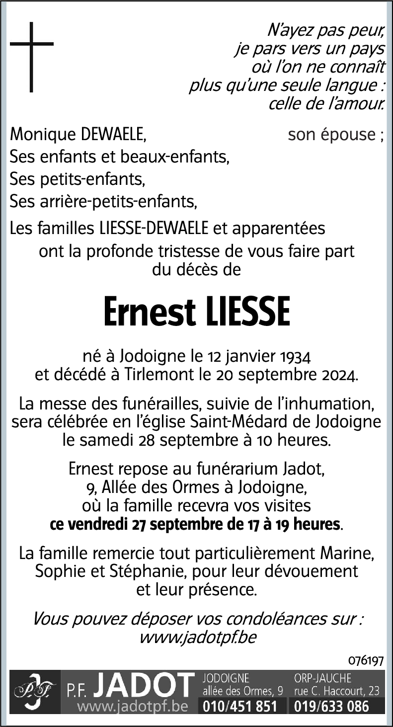 Ernest Liesse