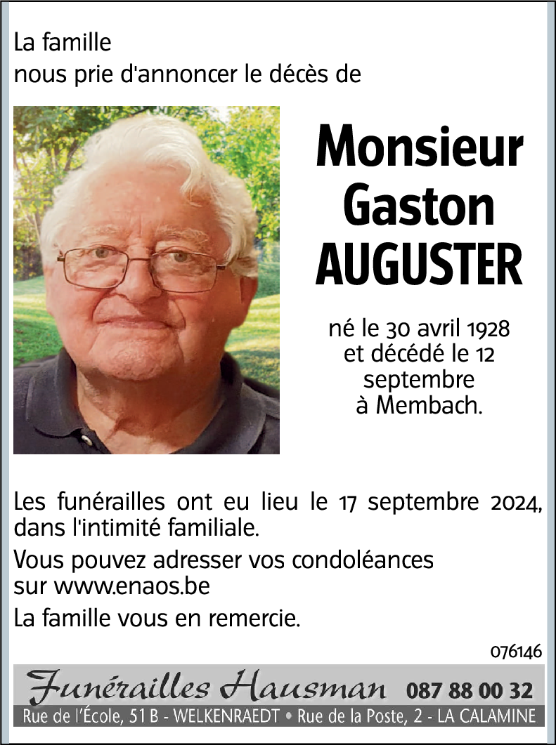 Gaston Auguster