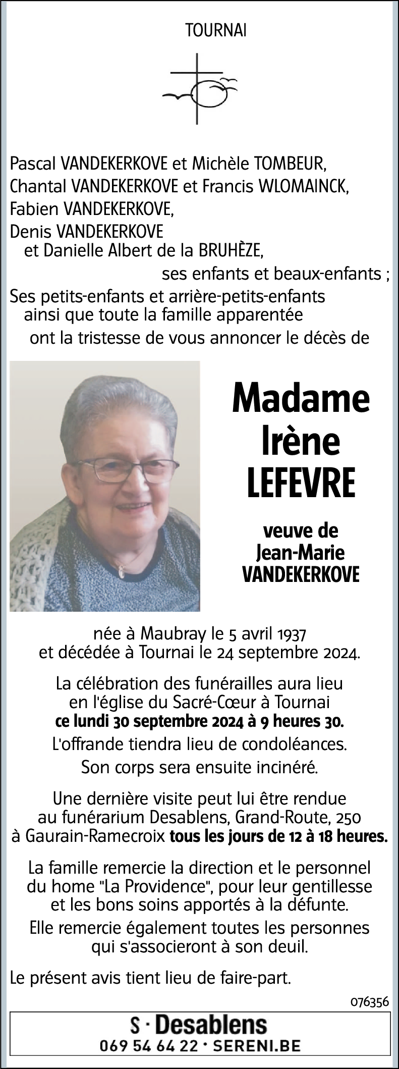 Irène Lefevre