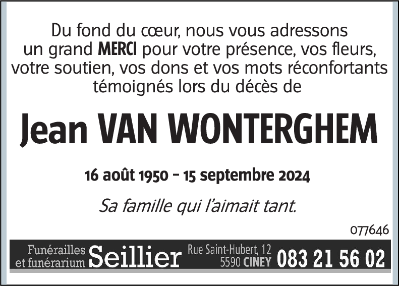 Jean VAN WONTERGHEM