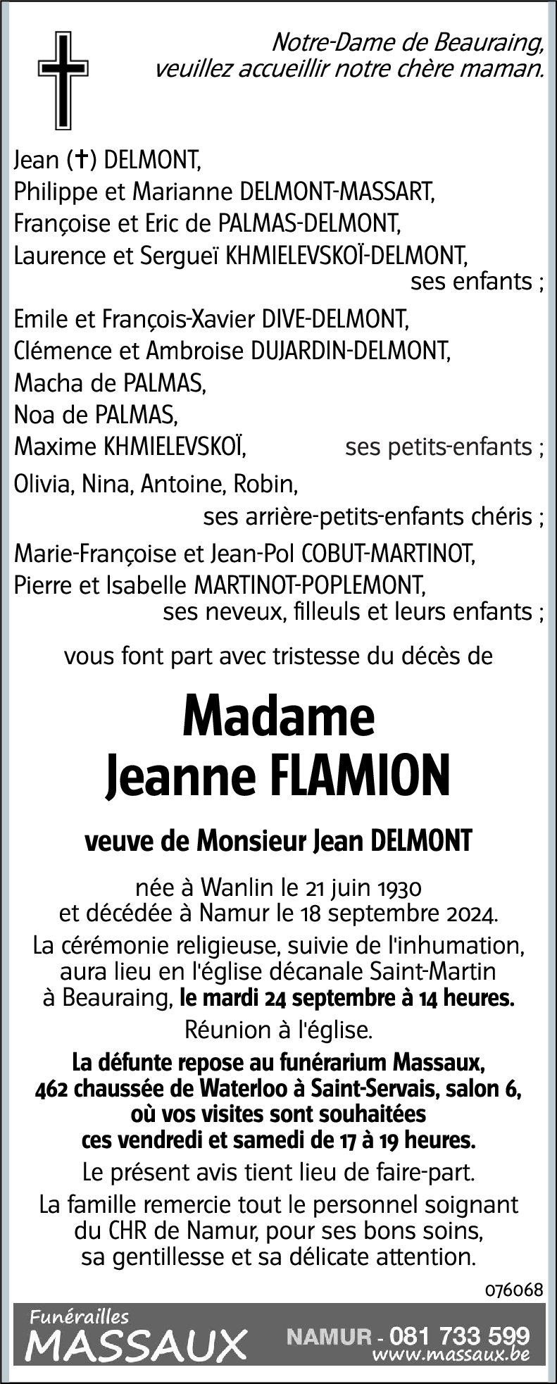 Jeanne FLAMION