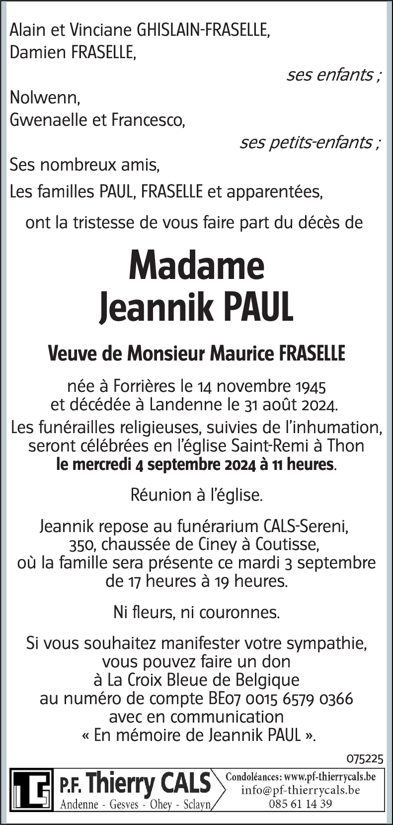 Jeannik PAUL