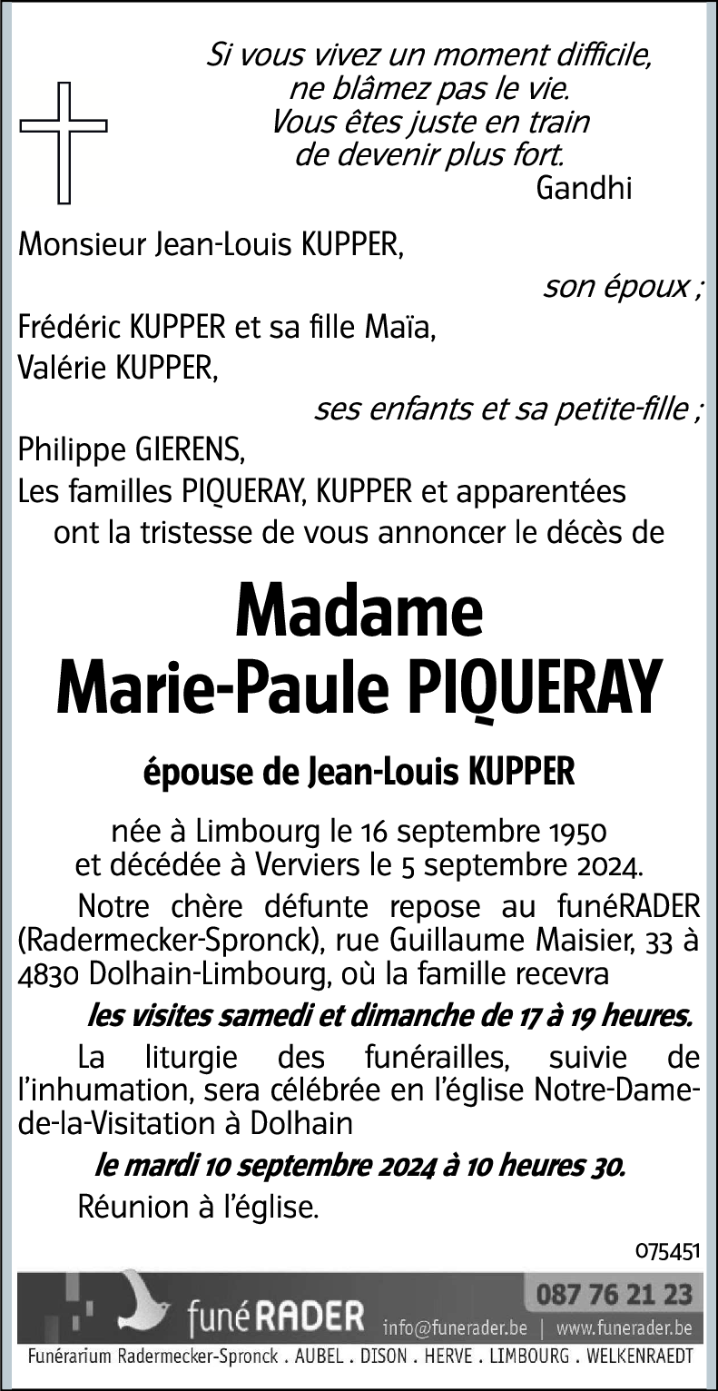 Marie-Paule PIQUERAY