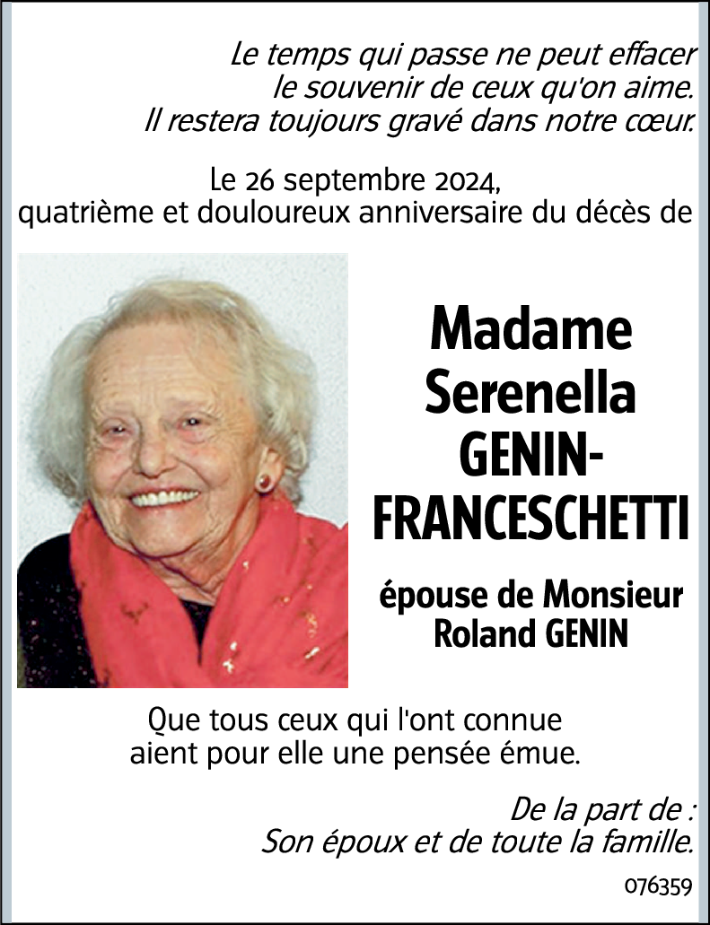 Serenella GENIN