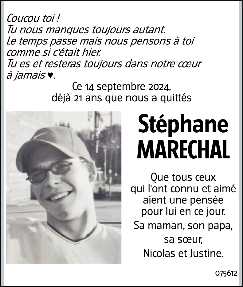 Stéphane MARECHAL