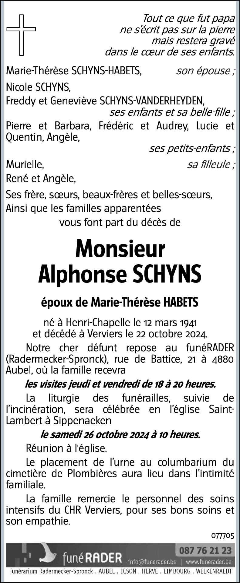 Alphonse SCHYNS