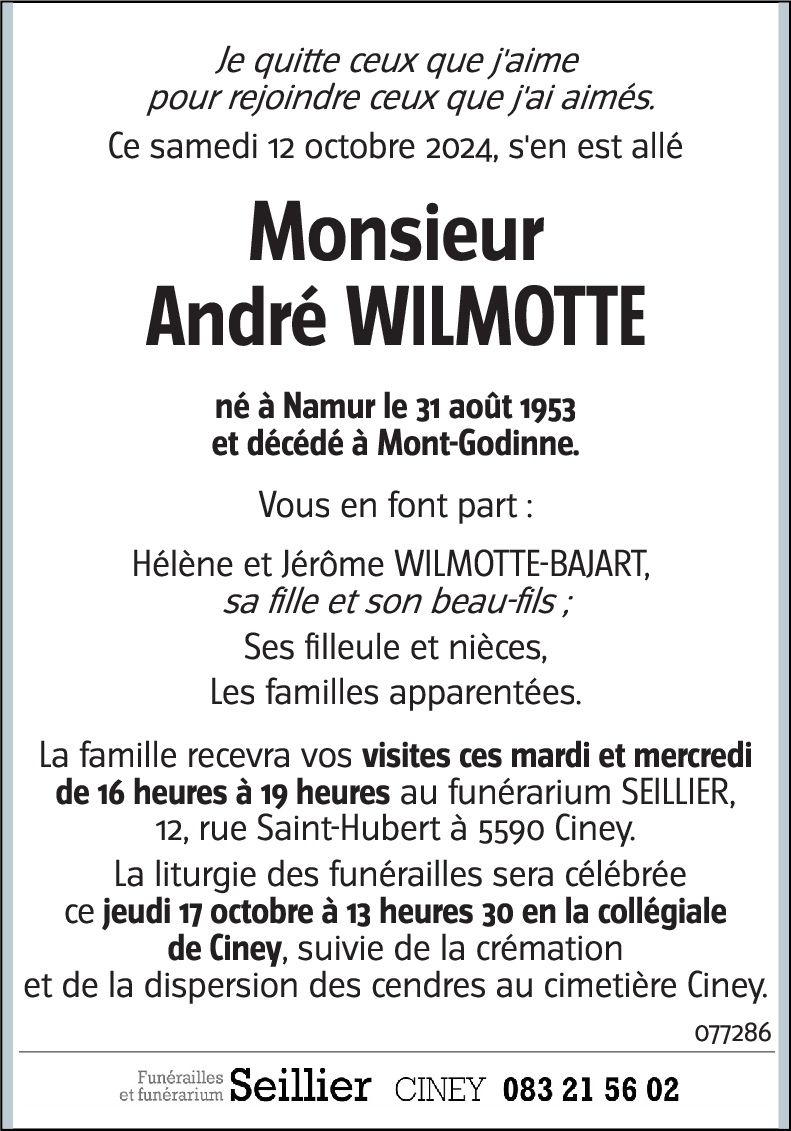 André WILMOTTE