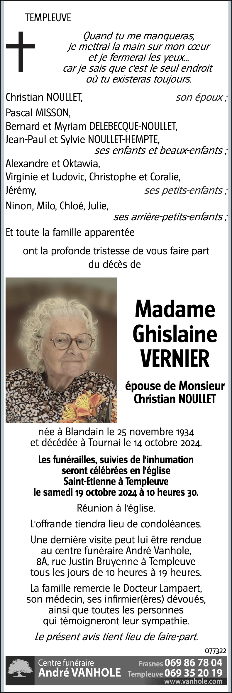 Ghislaine VERNIER