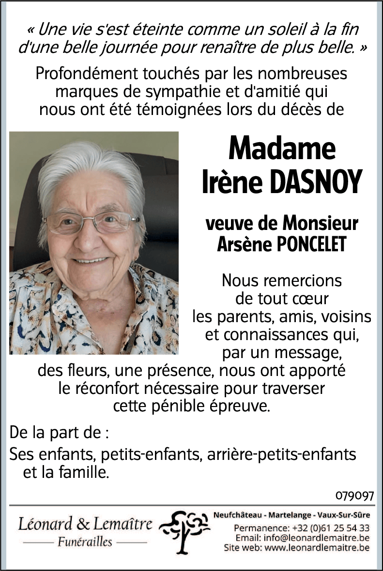 Irène DASNOY