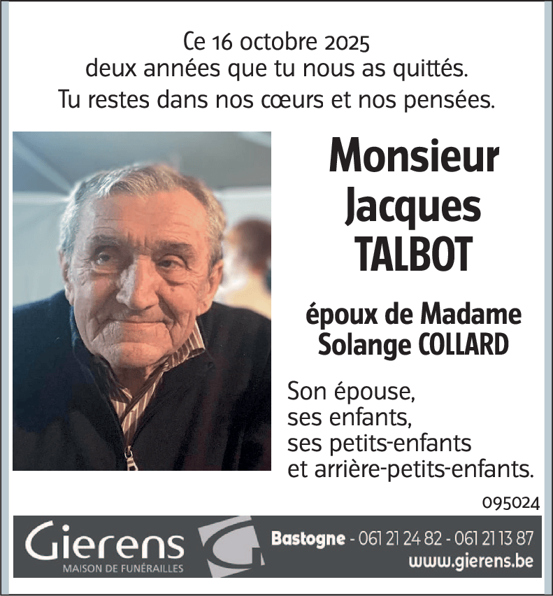 Jacques TALBOT